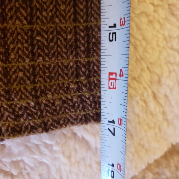 Vintage Swing  flare crop plaid bell sleeve spring … - Picture 5 of 8